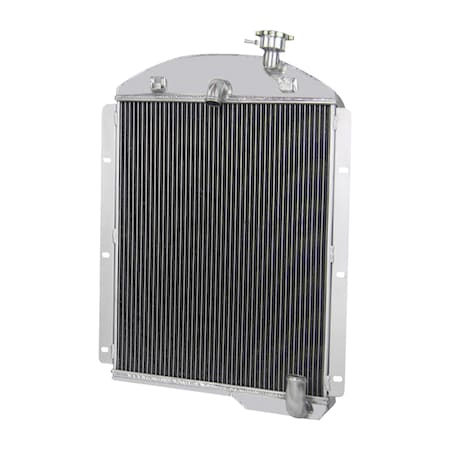 Spec-D Tuning 41-46 Chevrolet Pickup L6 Radiator- 3 Cores RAD3-CVPIK41